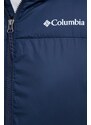 Μπουφάν Columbia Puffect Hooded Jacket χρώμα: ναυτικό μπλε, 2008413