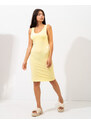 BELTIPO Γυναικείο mini φόρεμα κίτρινο
