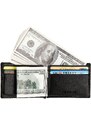 INTIME πορτοφόλι IT-016, RFID, PU leather, μαύρο