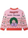 Παιδικό πουλόβερ Marc Jacobs χρώμα: ροζ,