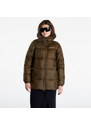 Γυναικεία puffer jacket Columbia Puffect Mid Hooded Jacket Olive Green