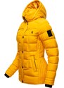 MARIKOO Χειμερινό μπουφάν 'Qesraa' κίτρινο