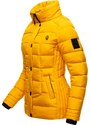 MARIKOO Χειμερινό μπουφάν 'Qesraa' κίτρινο