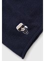 Μάλλινο σκουφί Karl Lagerfeld χρώμα: ναυτικό μπλε,