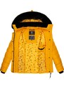 MARIKOO Χειμερινό μπουφάν 'Qesraa' κίτρινο