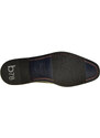Ανδρικά παπούτσια BUGATTI 311-A5Q05-1000 1000 BLACK μαύρο δέρμα