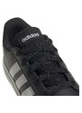 adidas kids grand court lifestyle tennis lace-up shoes (GW65 - BLACK/BLACK