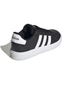 adidas kids grand court lifestyle tennis lace-up shoes (GW65 - BLACK/BLACK