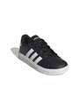 adidas kids grand court lifestyle tennis lace-up shoes (GW65 - BLACK/BLACK