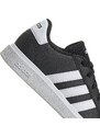 adidas kids grand court lifestyle tennis lace-up shoes (GW65 - BLACK/BLACK