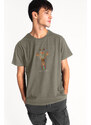 UnitedKind Tribal Girafe, T-Shirt σε χακί χρώμα