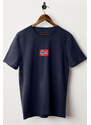 UnitedKind Nordic Fjord, T-Shirt σε μπλε χρώμα