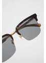 Γυαλιά ηλίου Gucci GG1226S χρώμα: καφέ