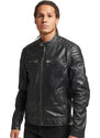 SUPERDRY HERITAGE ΔΕΡΜΑΤΙΝΟ MOTO RACER ΜΠΟΥΦΑΝ ΑΝΔΡIKO M5011436A-02A