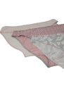 Γυναικείο Slip Mini COTONELLA 3 τεμ - Λευκό/Ροζ/Γκρι - 3487I203/5C100