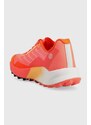 Παπούτσια adidas TERREX Agravic Flow χρώμα: πορτοκαλί