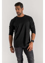 UnitedKind Basic Longsleeve, Long Sleeve Μπλούζα σε Μαύρο Χρώμα