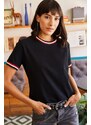 Γυναικείο μπλουζάκι Olalook TSH-19000562/Black