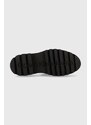 Παντόφλες Calvin Klein Jeans TOOTHY COMBAT SANDAL WEBBING χρώμα: μαύρο, YW0YW00949