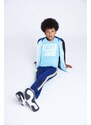 Αναστρέψιμο παιδικό μπουφάν DKNY χρώμα: ναυτικό μπλε