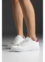 LOVEFASHIONPOINT Sneakers Γυναικεία Φούξια Δερματίνη