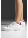 LOVEFASHIONPOINT Sneakers Γυναικεία Φούξια Δερματίνη