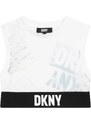 DKNY CROPPED TOP D35S90/111 D Λευκό