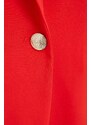 Σακάκι Tommy Hilfiger χρώμα: κόκκινο