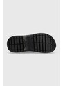 Παντόφλες Crocs Classic Mega Crush Sandal Classic Mega Crush Sandal χρώμα: μαύρο, 27989 IC0434 207989