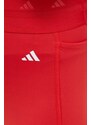 Κολάν προπόνησης adidas Performance Glam χρώμα: κόκκινο