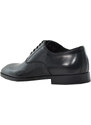 Ανδρικά παπούτσια BOSS V7167 GLM BLACK GLAMOUR μαύρο δέρμα
