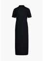 Γυναικεία Φορέματα - Ολόσωμες Φόρμες Pique.Polo.Dr Μαύρο Βαμβάκι GANT