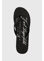 Σαγιονάρες Karl Lagerfeld KOSTA MNS χρώμα: μαύρο, KL71007
