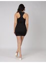 OBI Φόρεμα Γυναικείο Μονόχρωμο - Μαύρο - 001004