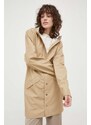 Αδιάβροχο μπουφάν Rains 12020 Long Jacket χρώμα: μπεζ