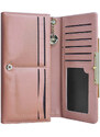 UNBRANDED ROXXANI γυναικείο πορτοφόλι LBAG-0014, ροζ
