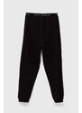 Παιδικό φούτερ Calvin Klein Jeans χρώμα: μαύρο