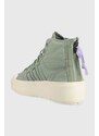 Πάνινα παπούτσια adidas Originals Nizza Bonega X W χρώμα: πράσινο