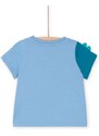 DPAM Βρεφική Κοντομάνικη Μπλούζα για Αγόρια - ΜΠΛΕ