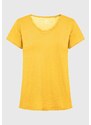 FUNKY BUDDHA Essential t-shirt με V λαιμόκοψη