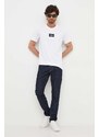 Τζιν παντελόνι Calvin Klein χρώμα: ναυτικό μπλε