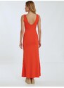 Celestino Maxi φόρεμα με v πλάτη κοκκινο για Γυναίκα