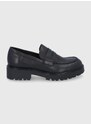 Δερμάτινα κλειστά παπούτσια Vagabond Shoemakers Shoemakers KENOVA γυναικεία, χρώμα: μαύρο