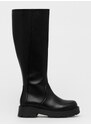 Δερμάτινες μπότες Vagabond Shoemakers Shoemakers Cosmo γυναικεία, χρώμα: μαύρο
