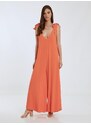Celestino Oλόσωμη φόρμα με ανοιχτή πλάτη πορτοκαλι για Γυναίκα