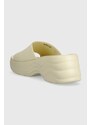Παντόφλες Crocs Skyline Slide χρώμα: μπεζ, 208182
