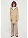 Αδιάβροχο μπουφάν Rains 12020 Long Jacket χρώμα: μπεζ
