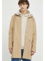 Αδιάβροχο μπουφάν Rains 12020 Long Jacket χρώμα: μπεζ