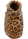 Baby Dutch Βρεφικά Παπούτσια Αγκαλιάς Nature Leopard