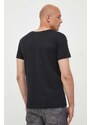 Μπλουζάκι Gant 2-pack χρώμα: μαύρο